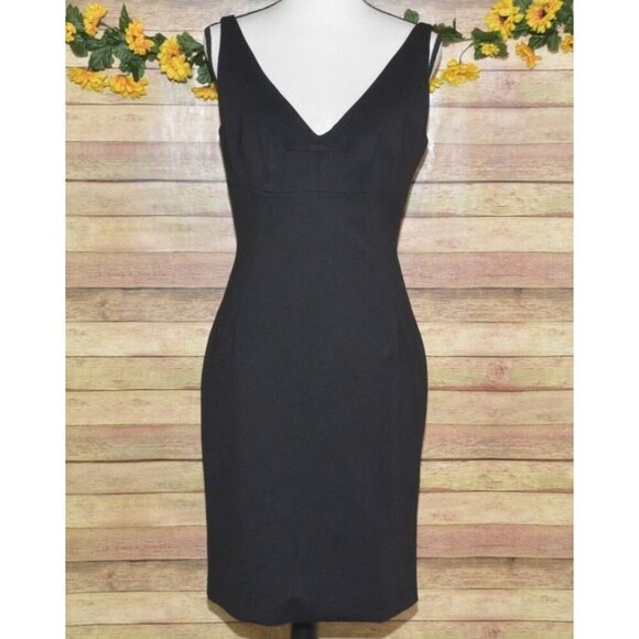 Kimmie Kakes Black Size M Cocktail Hostess Dress Employee Apparel Sleeveless LBD - Picture 1 of 9